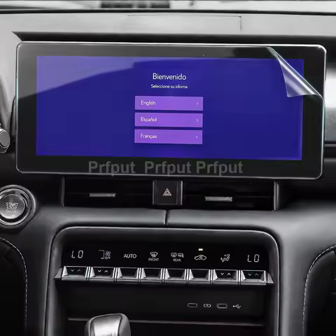 2pcs PET Screen Protector Foil for Lexus IS 350 F Sport 2026 12.3 inch car navigation GPS IS350 F Sp