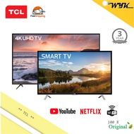 TCL 55" / 50" / 43" / 40" / 49" 4K UHD Ultra HD Smart LED Android TV with Built-in Youtube / Netflix