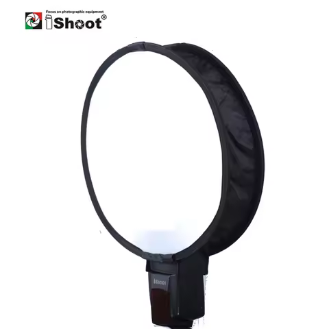 Easy-fold Round Mini Flash Softbox Diffuser Reflector for Nikon SB910 SB900 SB800SB700 SB600 SB80DX 