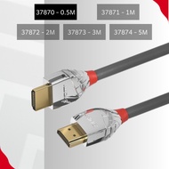 [NEW] Cable HDMI LINDY 2.0 8K 60Hz 4K 120 Hz UHD 3D HDR Dolby Vision, Cromo - 37870 - 0.5M