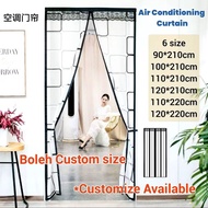 空调门帘 Air cond Pintu Langsir Air-conditioning Windproof Kitchen Magnetic Door Curtain/Langsir Dapur