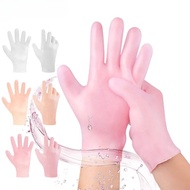 1Pair Moisturizing Gloves Over Night Bedtime Spa Gel Eczema Dry Sensitive Irritated Skin Spa Therapy