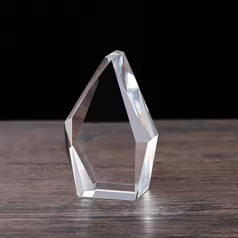 XTOOL Blank K9 Shining Crystal Iceberg Figurine Crystal Photo Frame for Photo Laser Engraving Festiv