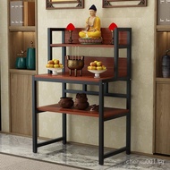 🇸🇬Free shipping🇸🇬 Modern Minimalist Desk Buddha Shrine Household Economical God of Wealth Worship Table Altar Shrine Stand Cabinet Buddha Table Tribute Table