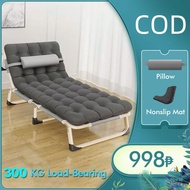 Outdoor folding bed single Portable folding chair bed heavy duty foldable sofa bed with foam