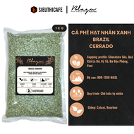 Cà Phê Đặc Sản Hạt Nhân Xanh Blagu Coffee - Grean bean Brazil Cerrado - Túi 1kg