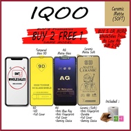 iQOO Full Cover Ceramic Matte Screen Protector 9D | iQOO 5,Neo 5,7,Pro 5G,U1,U3x,Z3,U1x,Neo,Neo 855,