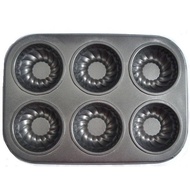 6 Cup Muffin Cup Cake Pan 6.5x3 cm Pumpkin Cake Mold