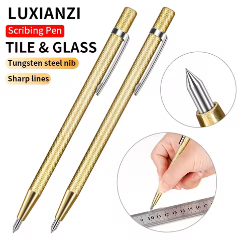 LUXIANZI Diamond Nib Titanium Pen Professional Glass Tile Cutter knife For cutting glass tiles woodw