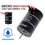 1/10 RC Car 40A Brushless ESC 3660 Sensitive Brushless Motor 1800KV Waterproof