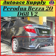 🔥PERODUA BEZZA 2020-2023 REAR SKIRT D68 V2 PAINT ORI 2K