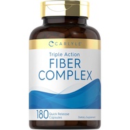 Carlyle Fiber Complex | 180 Capsules | Non-GMO Supplement | Triple Action Fiber