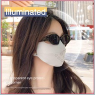 ILLUMINATED SHOP Anti-UV Ice Silk Breathable Face Face Shield Fashion Dustproof Riding Face Cover Unisex