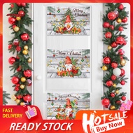 SUN_ Christmas Wall Sticker Glass Sticker Christmas Santa Gift Wall Decals Festive Holiday Decor Stickers