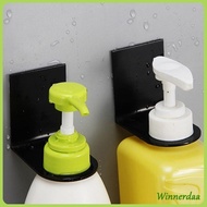 WIN Hanger Wall Sticker Shower Gel Bottle Holder Shampoo Hand Soap Hook Holder Liquid Soap Holder for Kitchen Bathroom T