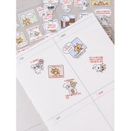 AI Tone Meme Stickers 4-Pack | Funny Pet Character Decals