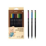 Deli ดินสอสีไม้ Butterbear กล่อง 12 แท่ง (325662-737472010)