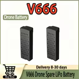 Original 3.7V 1000mAh LiPo Replacement Flight Battery Spare Parts Accessories For V666 8K RC Drone