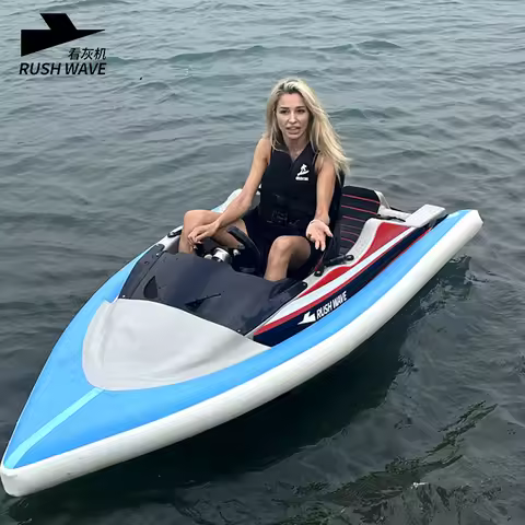 RUSH WAVE Mini Electric Kart Fun Multi Functional Fishing Boat Water Sports Water Skiing Electric Je