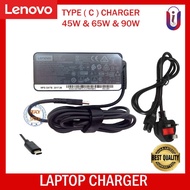 lenovo type C charger 45W, 65W(20.3.25) and 90W & power cable, usb type C charger