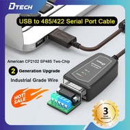 DTECH USB2.0 to RS422/485 Serial Port Cable with CP2102+SP485 dual chip dual indicator light DB9 mal