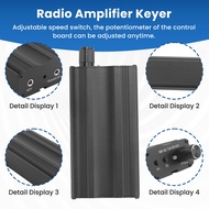 MX-K2 CW Keyer Automatic Key Controller Morse Code Auto Memory Key Controller for Radio Amplifier