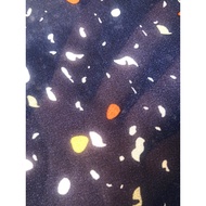 Patterned chiffon background as shown in the picture, size 1,45m x 3m