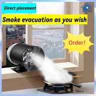 Punch-Free Exhaust Fan Kitchen exhaust fan toilet ventilation fan Industrial Ventilating Fan Pipe Fan Rental House Simple Range Hood