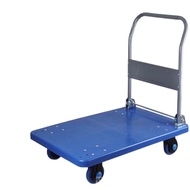 Platform Trolley Mute Truck Folding Trailer Cart Trolley Moving Stall Warehouse Express Home Constru