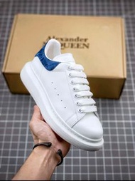 💎誠信賣家💎Alexander McQueen/亞歷山大麥昆 鬆餅鞋厚底增高小白鞋