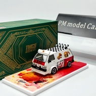 Bliss 1/64 Mitsubishi Delica KFC Livery Malaysia Expo Exclusive Alloy Diecast Model Car Collectible 