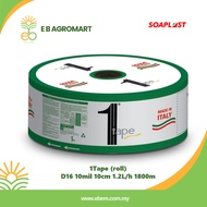 Soaplast 1Tape D16 10mil 10cm 1.2L/h (1800 m length) roll