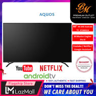 SHARP  60" 4K UHD ANDROID SMART / INTERNET LED TV DVB-T2 / [ 4TC60DK1X ]