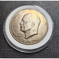 United States Commemorative Coin -1 Dollar Eisenhower Coin Year 1972
