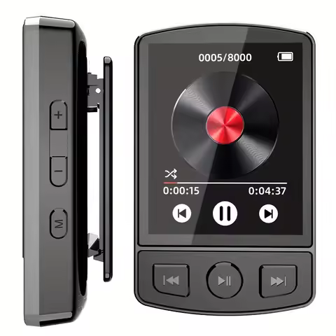 2026 new Mp3 player (with clip) portable wearable MP3 player