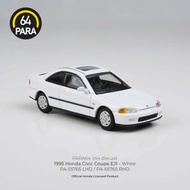 Para64 PA-55765 CAR MODEL - 1995 Honda Civic Coupe EJ1 White