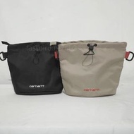 外國預訂 | Carhartt 刺繡拼色防水水桶斜挎袋 2色選