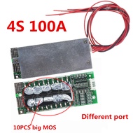 4S 12V 100A Protection Circuit Board Lifepo4 BMS 3.2V with Balanced UPS Inverter Energy Storage Pack