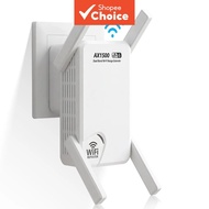 WiFi Range Extender, AX1500, WiFi 6, 5G, Long-Range Signal Booster, Internet Extender, WiFi Coverage
