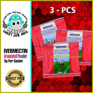 ◊ ▜ ✰ IVERMECTIN Granulated Powder 3-pcs 5g Sachet