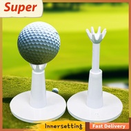 [innersetting.my] 2 Pcs Adjustable Golf Tees Golf Mat Tees Reusable Rubber Golf Tees Driving Range T
