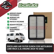 Excellabs Air Filter for Mitsubishi L300 4N14 2.2L Engine 2019 to 2022 EURO4 (1500A286) Car Air Filt