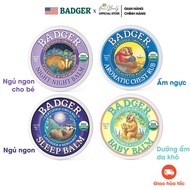 Organic Wax to Warm Breasts, Sleep Well, Moisturize USDA Organic BADGER Balm Benign for Children, Ad