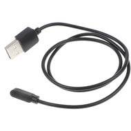 [szluzhen3gv] 2 Pins Charger Magnetic Charging Base USB Cable for Smart Watch Bracelet 4mm