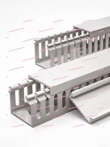 PVC Trunking Open-Mounted Plastic Industrial Flame Retardant Insulation Distribution Box Electric Ca