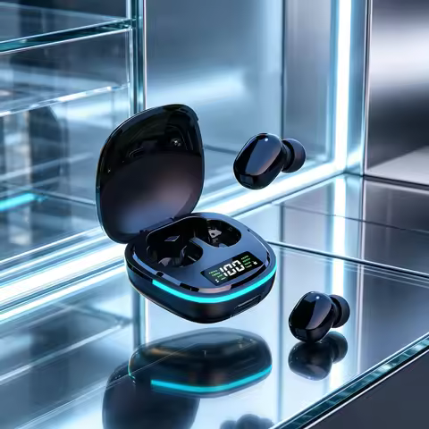 Original Wireless Bluetooth Headphones Tws Waterproof Earbuds Earphones Digital Display Heaset Large