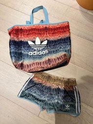 Adidas 購物袋+ 短褲