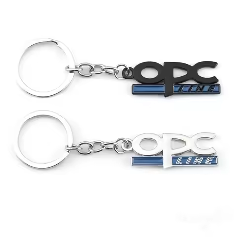 High-end Alloy Car Key Rings For OPC Line Astra H G J Corsa B C D Insignia Antara Meriva Zafira 3D M