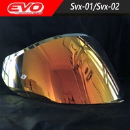 EVO Svx-01 / Svx-02 Lens Visor EVO Svx-01 EVO Svx-02 Lens Visor EVO Helmet Revo Iriduim Visor Lens