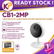 Ezviz CB1 2MP 1080P USB TYPE-C AUDIO SMART BATTERY INDOOR WIFI CAMERA FREE MICRO SD 64GB
